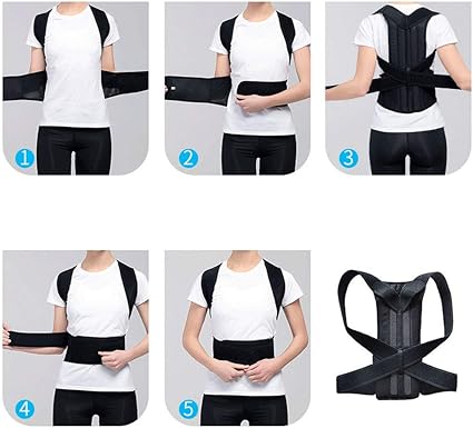 Posture Corrector Belt – Back & Shoulder Support for Men & Women