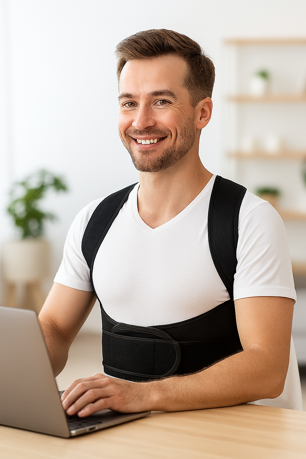 Posture Corrector Belt – Back & Shoulder Support for Men & Women