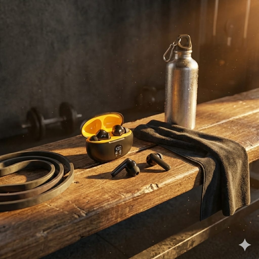 🔥 TWS Wireless Earbuds with LED Display